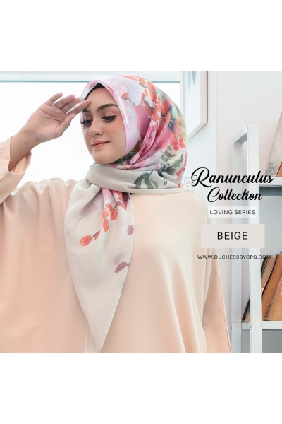 RANUNCULUS COLLECTION IN LOVING - BEIGE